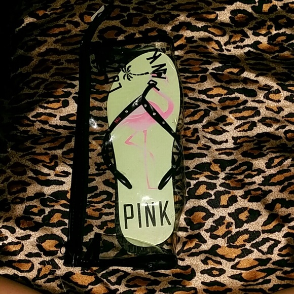 Pink Flamingo Sandals 9/10