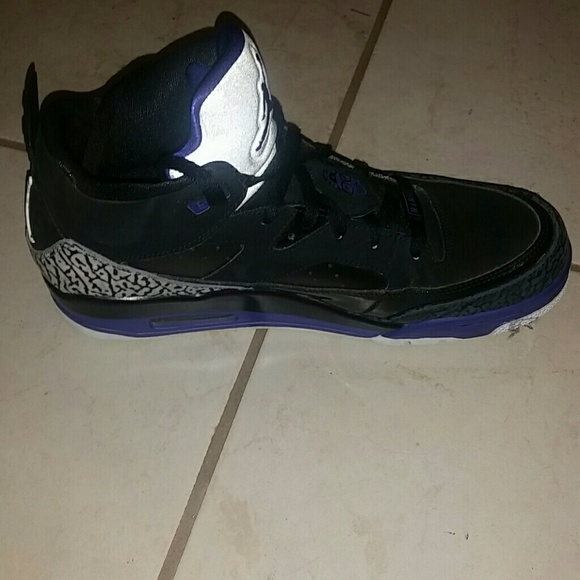 JORDAN SON OF MARS LOW ? BLACK ? GRAPE ICE - Picture 4 of 4