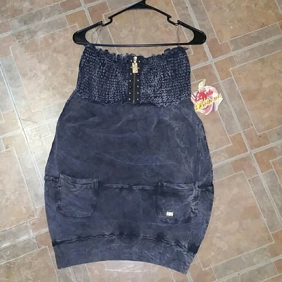 Strapless Black Dress! !!