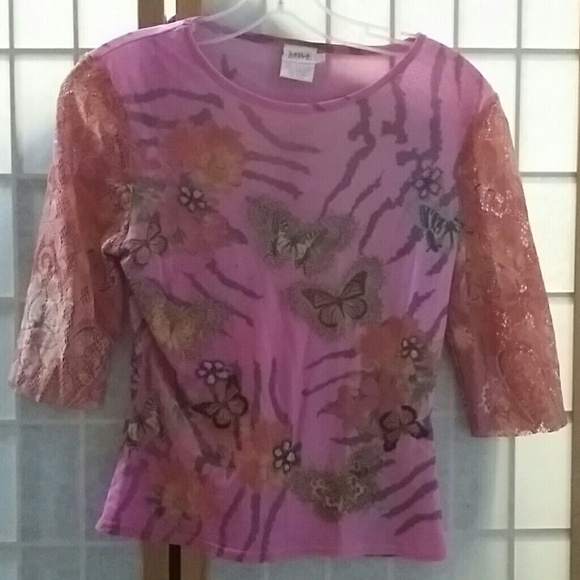 Love amour nylon blouse top