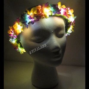 LED flower crowns
