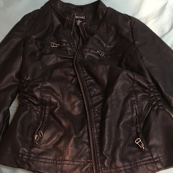 Black pleather jacket