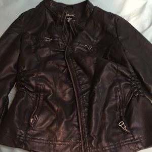 Black pleather jacket