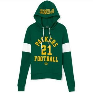 Vs Pink packers sweatshirt