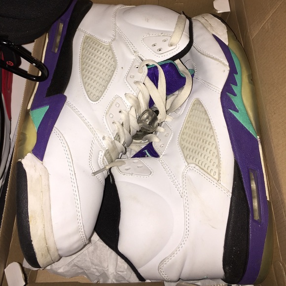 Jordan retro Grape 5s