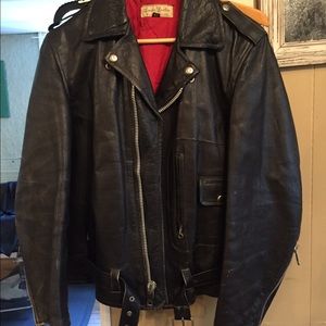 1960's moto leather jacket