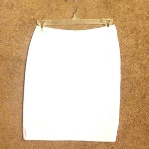 white American Apparel skirt