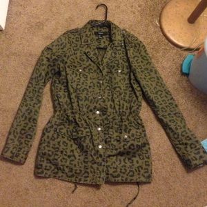 leopard print jacket