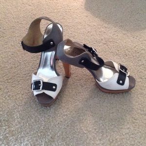 Coach platform heels