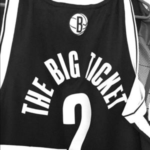 Brooklyn Nets Kevin Garnett Nickname Jersey