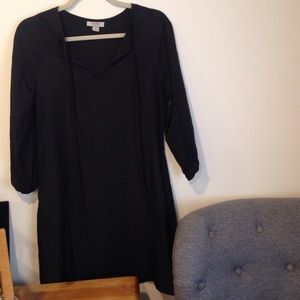 Black 3/4 sleeve Smock Dress Black 3/4 sleeve Smock Dress