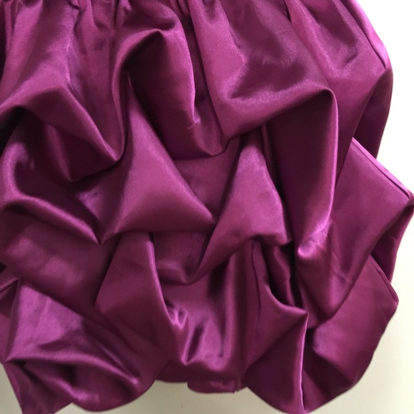 Speechless Strapless Sparkly Satin Dress 3 - Picture 3 of 4
