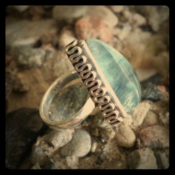 Sterling Silver Quartz Ring