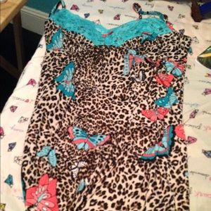 Cheetah nightgown
