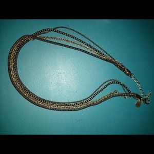 Silpada 4 strand silver necklace