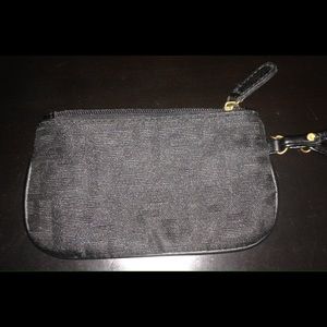 Black Zippered Wallet