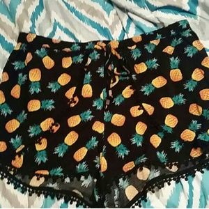 Cute pineapple shorts