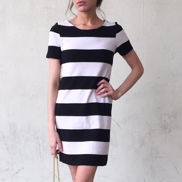 H&M Striped Shift Dress