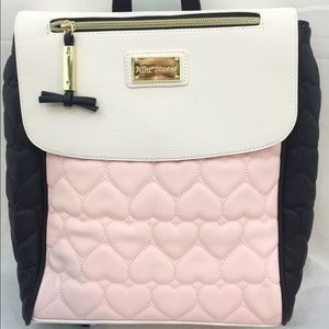 Betsey Johnson Quilted Backpack