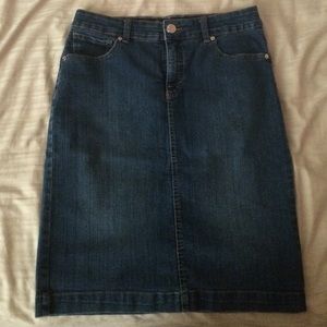 Jean skirt