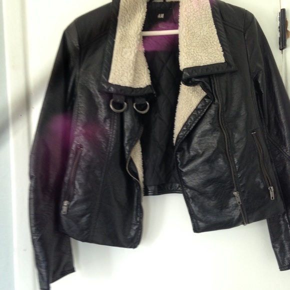 H&M leather jacket - Picture 3 of 3