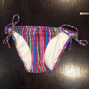 Stripe swimsuit bottoms