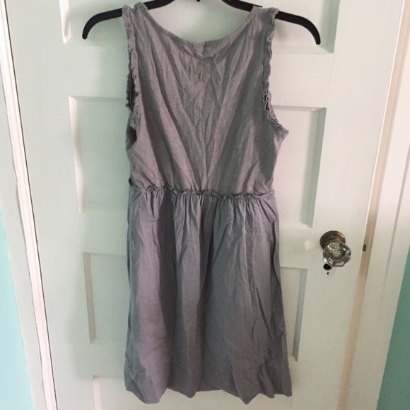 🐝SOLD🐝 J. Crew Gray Summer Dress - Picture 2 of 2
