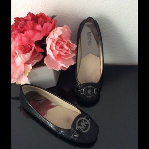 Michael Kors glitter flats