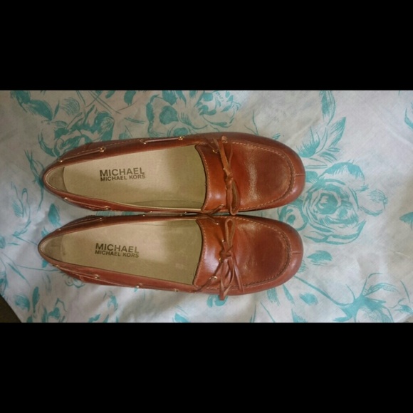 Michael Kors Leather Loafers