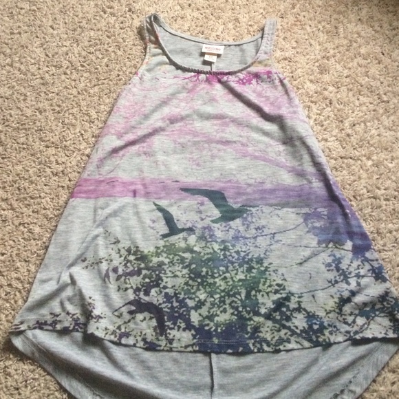 high necked tank top