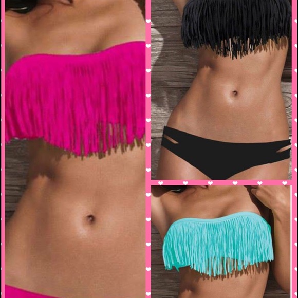 Fringe bikinis
