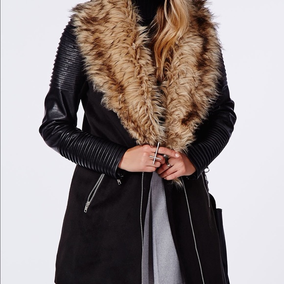 MissGuided Orla Faux Fur Jacket