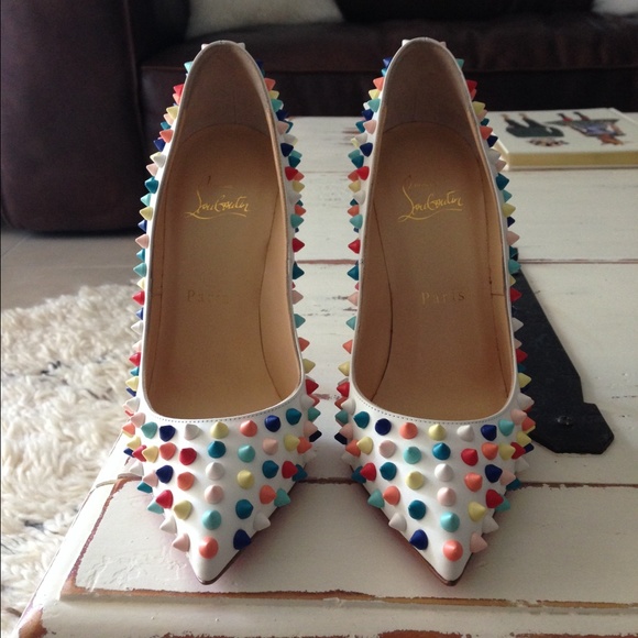 *SOLD*NIB Christian Louboutin spiked Pigalle 120mm - Picture 3 of 4