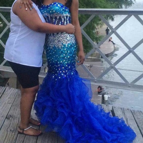 Mermaid prom dress - Picture 1 of 1