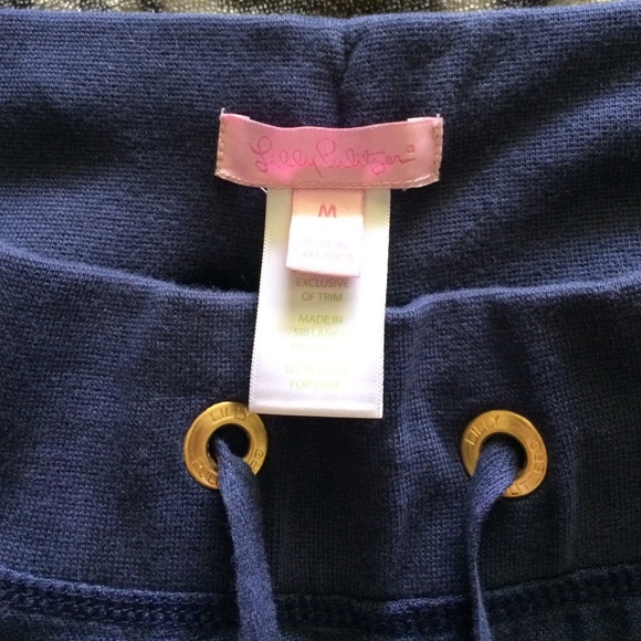 Blue Lilly Pulitzer Linen Pants