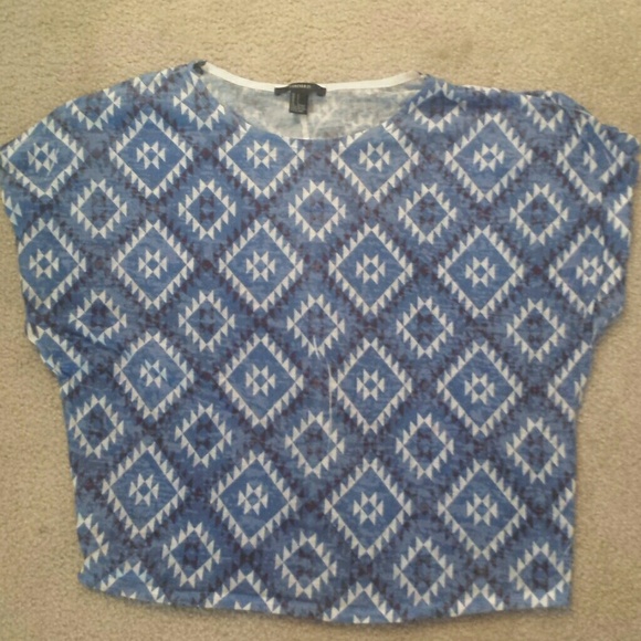 Forever 21 Aztec shirt