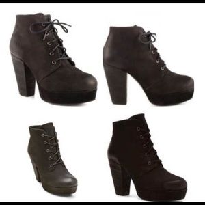 Steve Madden Raspy Black Nubuck
