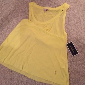 Juicy Couture yellow tank