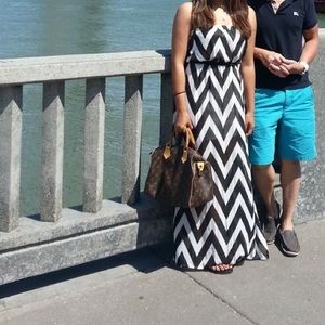 Chevron summer dress