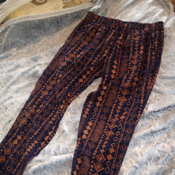 Tribal print pants