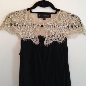 Gorgeous Nicole Miller sheer gown