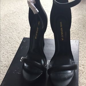 Black heels