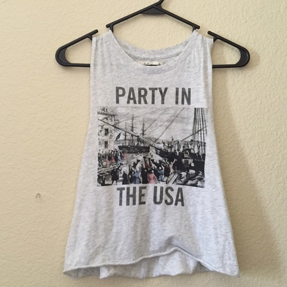 abercrombie fitch tops af party in the usa tank poshmark
