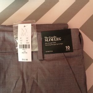NWT dress pants size 10P