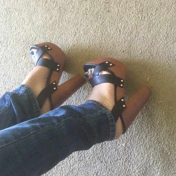 Black heels