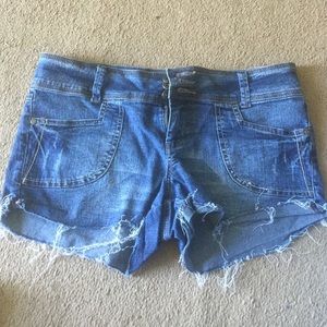 Celebrity jean shorts from Macy's