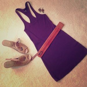 Express racerback tank top dress