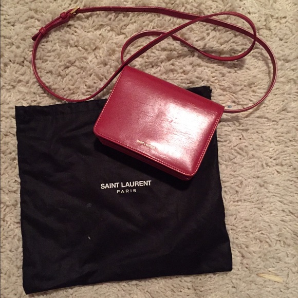Saint Laurent mini crossbody with dust bag