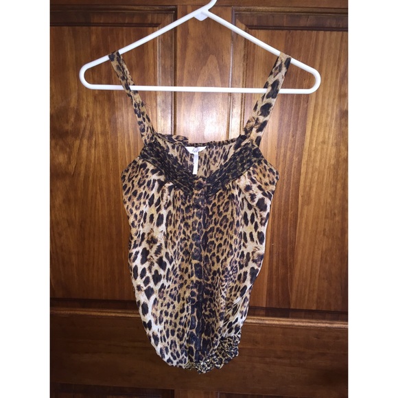 KIRRA leopard print shirt