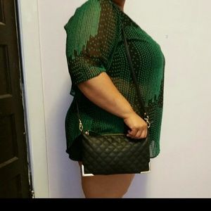 Forever 21 Faux Leather Clutch purse